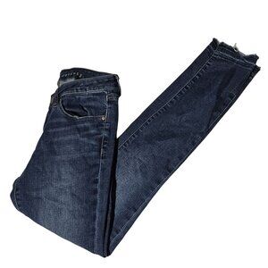 Articles of Society Jeans Womens Size 25 Skinny Low Rise Dark Wash Denim Pants